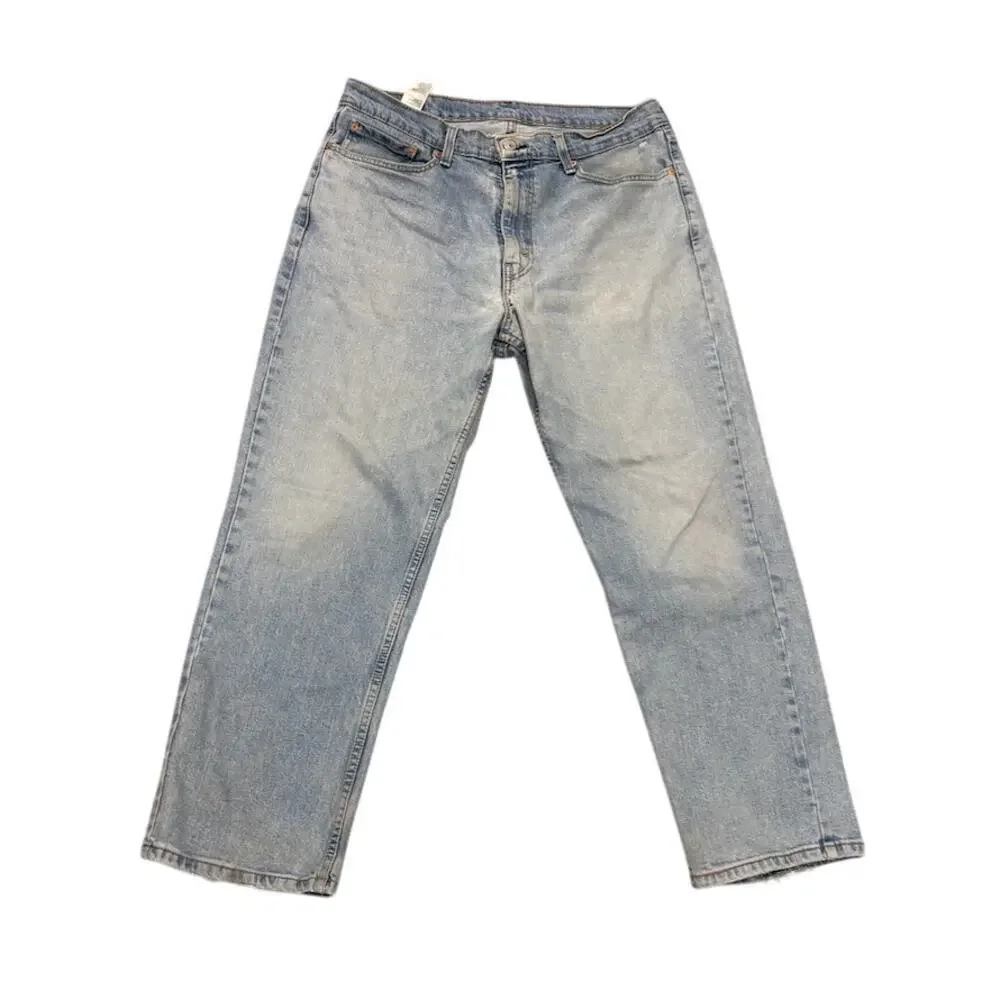 Vintage Levi’s 501 Light Wash Button Fly Jeans W36 L29 Straight Leg